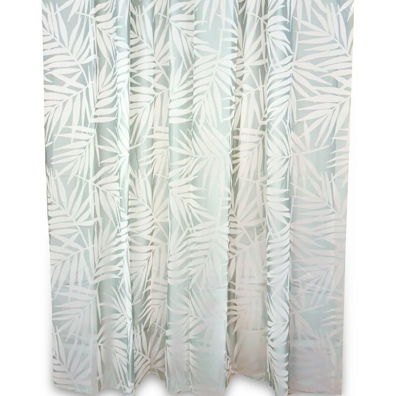 Rideau de douche 120x200 fantaisie tropicale en peva mod. Maya bay