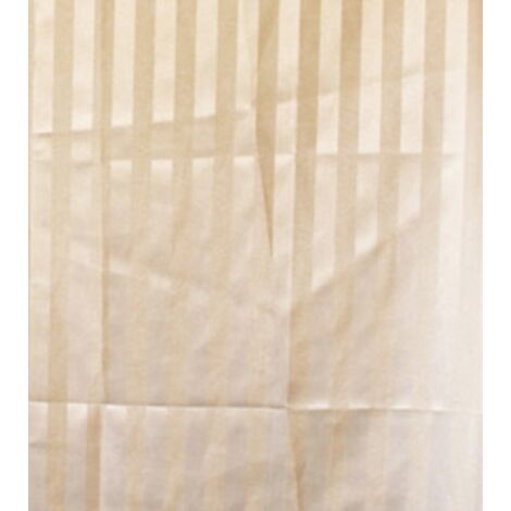 Tenda Doccia in Poliestere impermeabile 120X200 RIGONE BEIGE MAURER con ganci