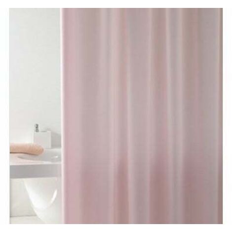 Tenda Doccia In Pvc Colore Bianco Completa Di Anelli 180x200 Cm   201