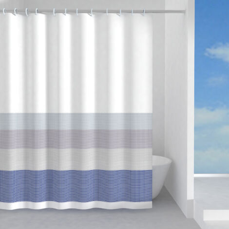 Tenda Doccia Jeans 180X200 Multicolore