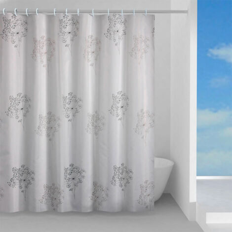 Tenda Doccia Parfume 120X200 Bianco/Nero