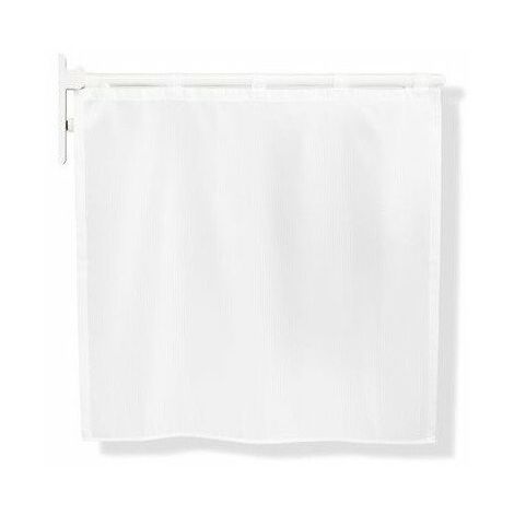 Tenda doccia SERIE 801 light Dekor uni bianco aqua blue
