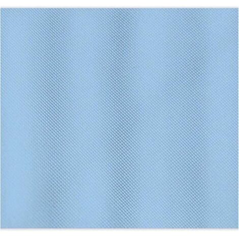 TENDA DOCCIA TRE LATI VASCA DUE LATI 240x200 CELESTE 240 Vinile PVC Rinforzato