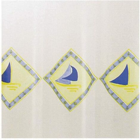 TENDA DOCCIA TRE LATI VASCA DUE LATI 240x200 ORIZZONT 240 Vinile PVC Rinforzato