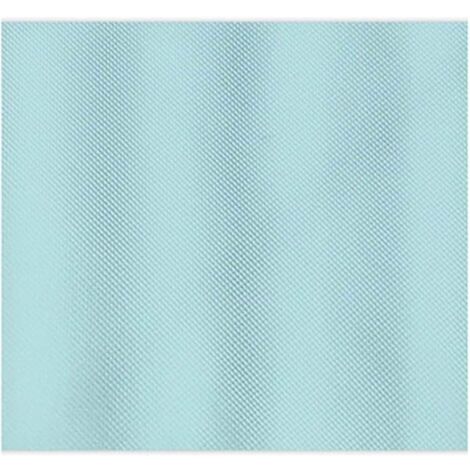 TENDA DOCCIA TRE LATI VASCA DUE LATI 240x200 VERDE ACQUA Vinile PVC Rinforzato