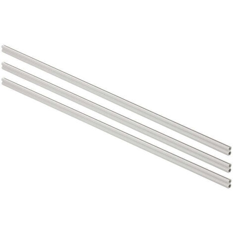 Tenda doppia 80 cm - set da 3 pz
