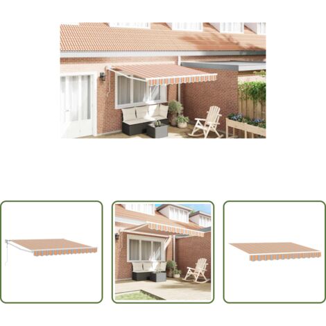 Tenda esterna -  Tenda Retrattile Multicolore 350 x 250 cm