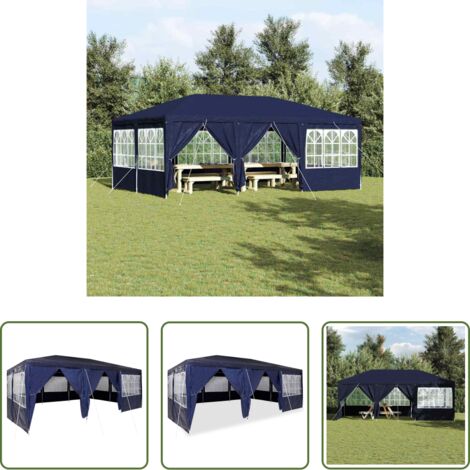 Tenda estiva - Tenda Party Blu 600 x 400 x 266 cm Polietilene