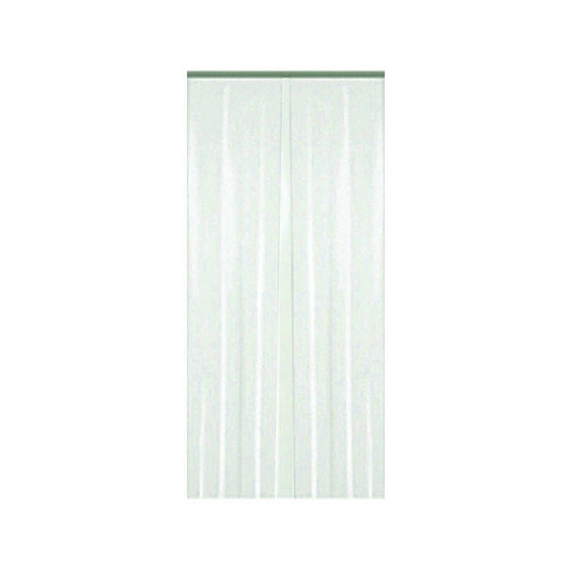 Tenda In Plastica A Strisce Bianca Cm.120x230h.