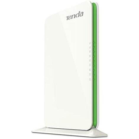 BES-33304 - Networking - beselettronica - Amplificatore Segnale WiFI 2.4-5  GHz Router 5 Porte LAN WAN 4 Antenne Nero