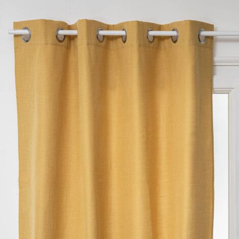 Tenda giallo senape Clem 140x260cm - Atmosphera créateur d'intérieur