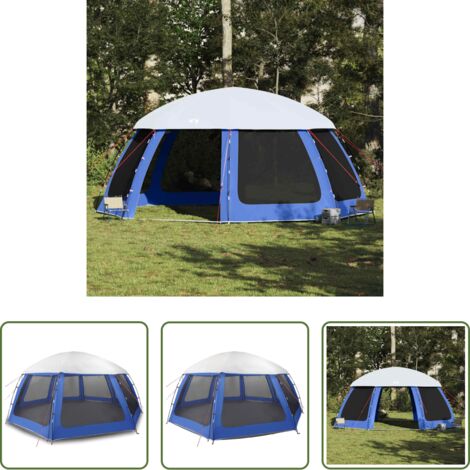 Tenda impermeabile -  Tenda da piscina con Patta Rimovibile&Pareti in Rete 612x612 cm