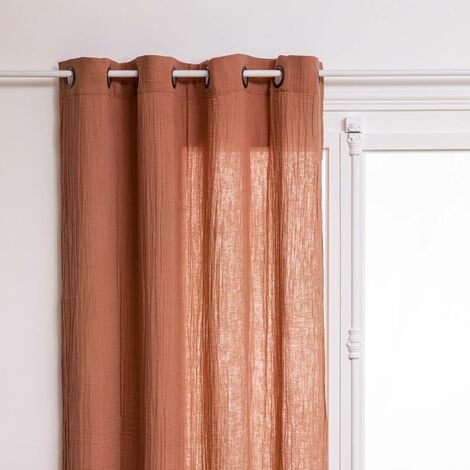 Soleil d'ocre Bise 60x120 cm Vichy Rosso, 100% Cotone, 60 X 120 cm