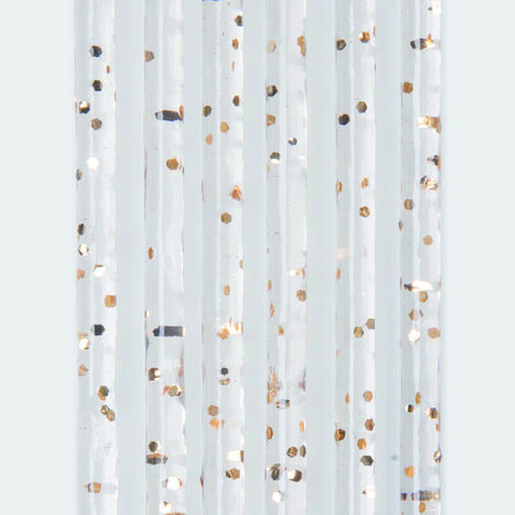TENDA IN PVC GLITTER LUXOR cm. 125x230 col. Rame