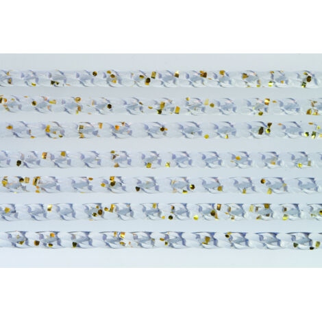 TENDA IN PVC QUADRIFOGLIO cm. 100x220 col. Oro