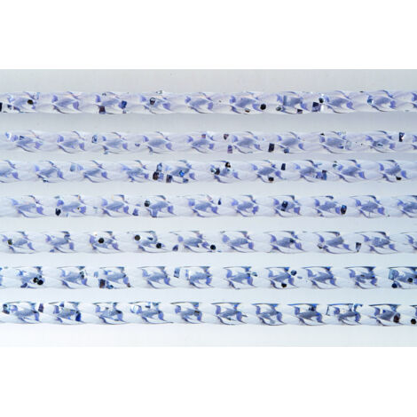 TENDA IN PVC QUADRIFOGLIO cm. 125x230 col. Argento
