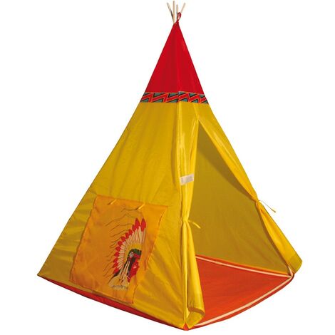 Tenda tribù indiani, gioco per bambini, accessorio per feste