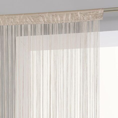 HOMEMAISON Lanka filo beige 90x200cm - Atmosphera créateur d'intérieur