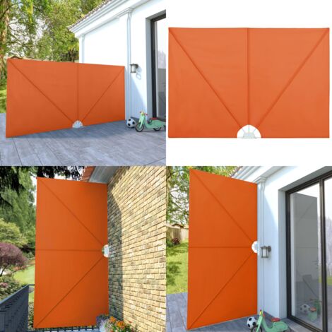 Tenda Laterale per Terrazza Pieghevole Terracotta 400x200 cm - Tenda pieghevole - Tenda parasole