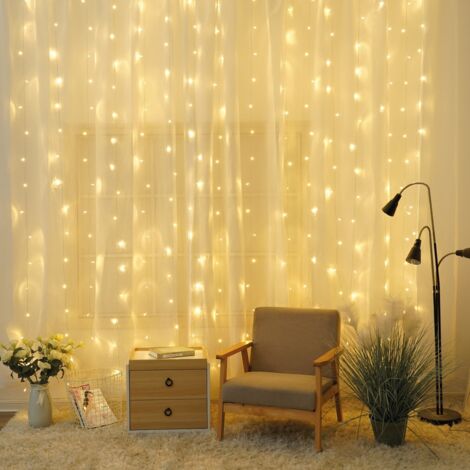 Tenda Led Luminosa 3x2mt Luz Calida Navidad 204605011