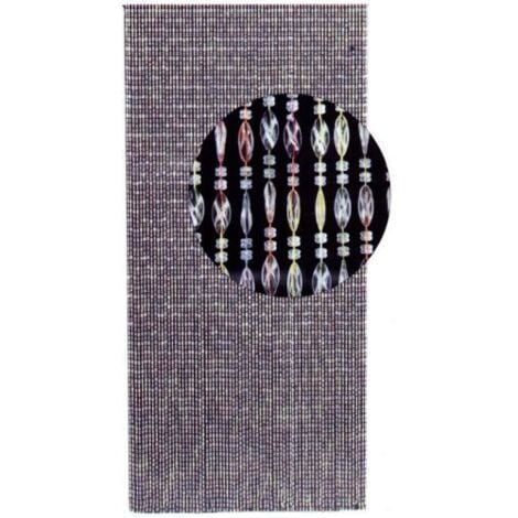 TENDA MOSCHIERA A CORALLO CM.125X240 CRISTALLO MULTICOLOR ZANZARIERA ANTI MOSCHE