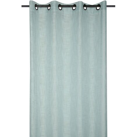 Tenda neira con velo misura 135 x 260 cm colore giada