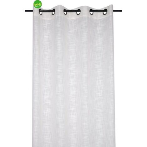 Tenda neira con velo misura 135 x 260 cm colore perla