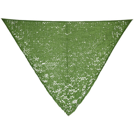 Tenda Ombreggiante Parasole 3,6x3,6 Metri Colore Verde