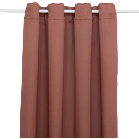 Tenda oscurante odelie terracotta 135x240cm - Atmosphera créateur d'intérieur