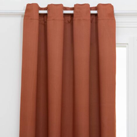 Tenda oscurante odelie terracotta 140x260cm - Atmosphera créateur d'intérieur