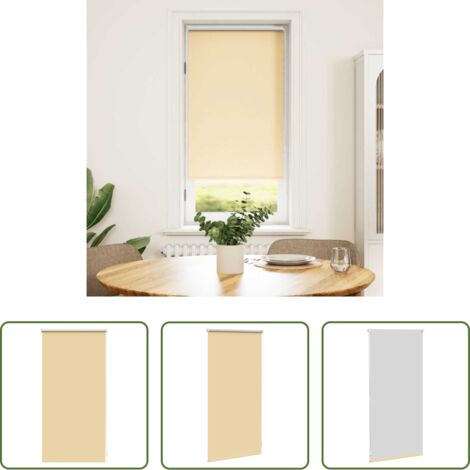 Tenda oscurante -  Tenda a rullo oscurante 44,4x100 cm Tessuto Larghezza 40 cm Beige
