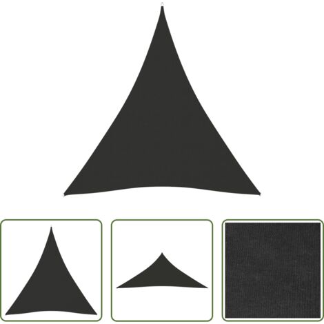 Tenda parasole -  Parasole a Vela Oxford Triangolare 5x6x6 m Antracite