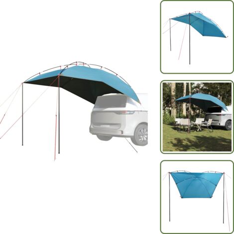 Tenda per auto impermeabile - vidaXL Tenda da Campeggio per Auto Blu Impermeabile - Tenda per auto portatile