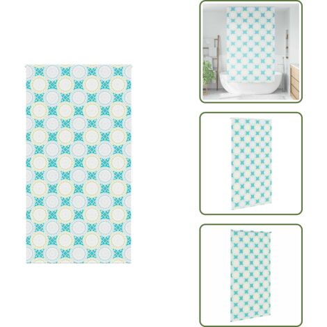 Tenda per doccia - vidaXL Tenda a Rullo Doccia 130x240 cm Larghezza Tessuto 126 cm - Tenda da bagno