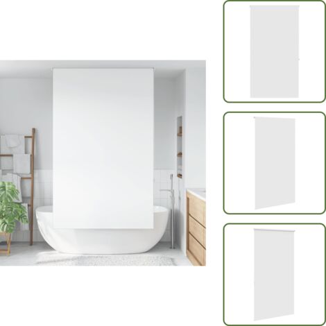 Tenda per doccia - vidaXL Tenda a Rullo Doccia 140x240 cm Larghezza Tessuto 136 cm - Tenda a rullo per doccia