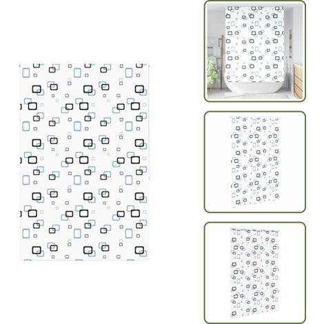 Tenda per doccia - vidaXL Tenda a Rullo Doccia 150x240 cm Larghezza Tessuto 146 cm - Tenda a rullo per doccia