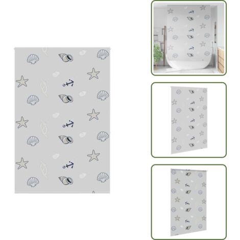 Tenda per doccia - vidaXL Tenda a Rullo Doccia 160x240 cm Larghezza Tessuto 156 cm - Tenda a soffitto