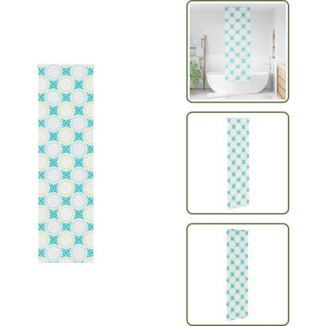 Tenda per doccia - vidaXL Tenda a Rullo Doccia 70x240 cm Larghezza Tessuto 66 cm - Tenda a soffitto