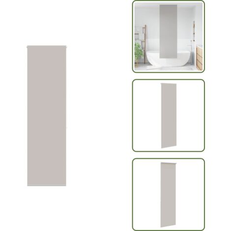 Tenda per doccia - vidaXL Tenda a Rullo Doccia 70x240 cm Larghezza Tessuto 66 cm - Tenda a soffitto