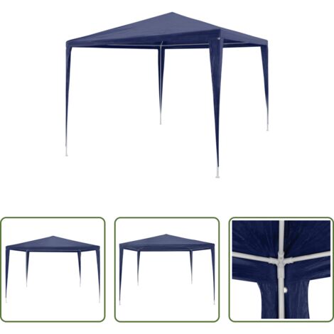 Tenda per feste -  Gazebo da Esterno Tenda per Feste 3 x 3 Blu