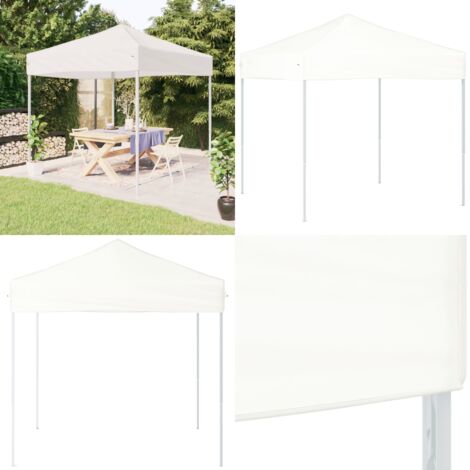 Tenda per Feste Pieghevole Bianca 2x2 m - Tenda pieghevole - Tenda all'aperto