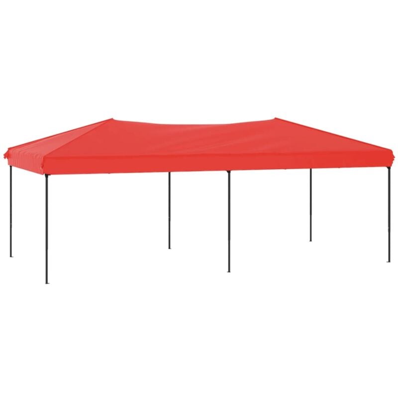 Tenda per Feste Pieghevole Rosso 3x6 m Vidaxl Rosso