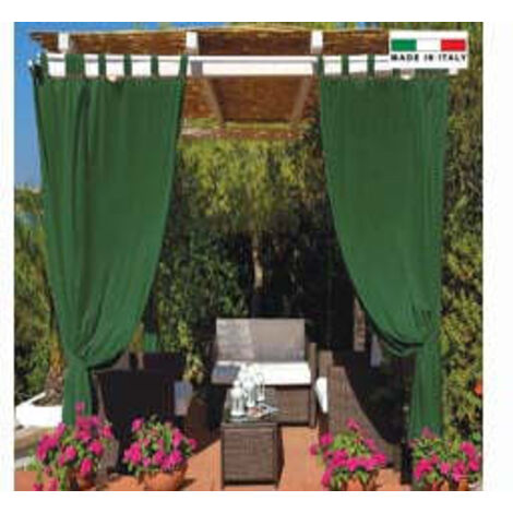 Tenda per gazebo lux Handy h280x140cm con passanti e bottoni verde