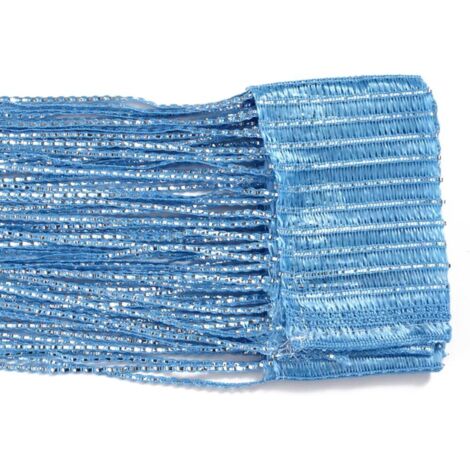 Tenda per porta con nappe, tenda per porta a fili, tenda per porta a fili glitterati, divisorio per finestra, tenda con pannello divisorio decorativo a nappe, adatta per casa, matrimonio, festa