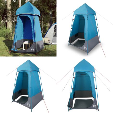 Tenda per Toilette Blu Impermeabile - Tenda da doccia - Tenda per campeggio