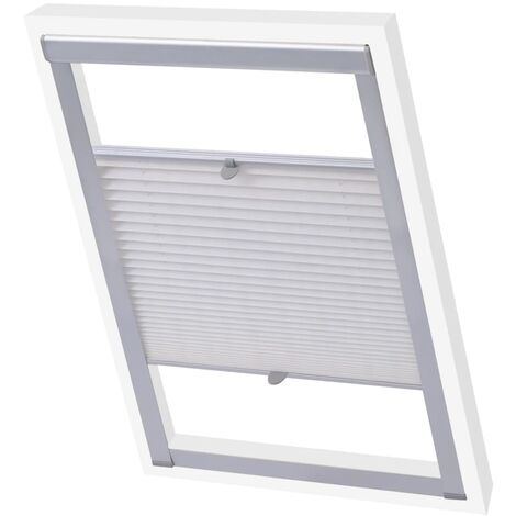 Tenda Plissettata Oscurante Bianca 206