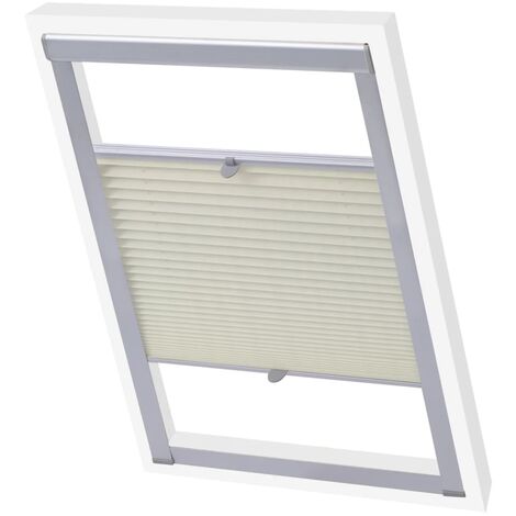 Tenda Plissettata Oscurante Crema 102