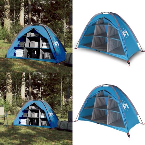 Tenda Portaoggetti con 9 Scomparti Blu Impermeabile - Tenda impermeabile - Tenda da campeggio