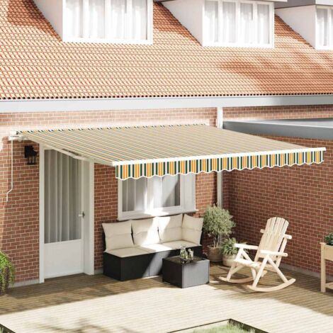 Tenda Retrattile Multicolore 400 × 300 cm vidaXL