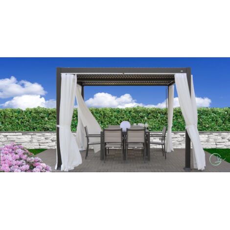 TENDA SOLANUM VOILE PER PERGOLA 3X3M
